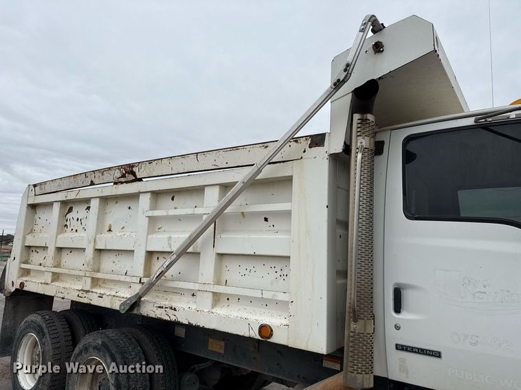 image for item EJ3416 2007 Sterling LT7500 dump truck