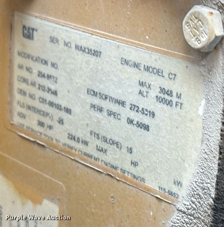 image for item EJ3416 2007 Sterling LT7500 dump truck