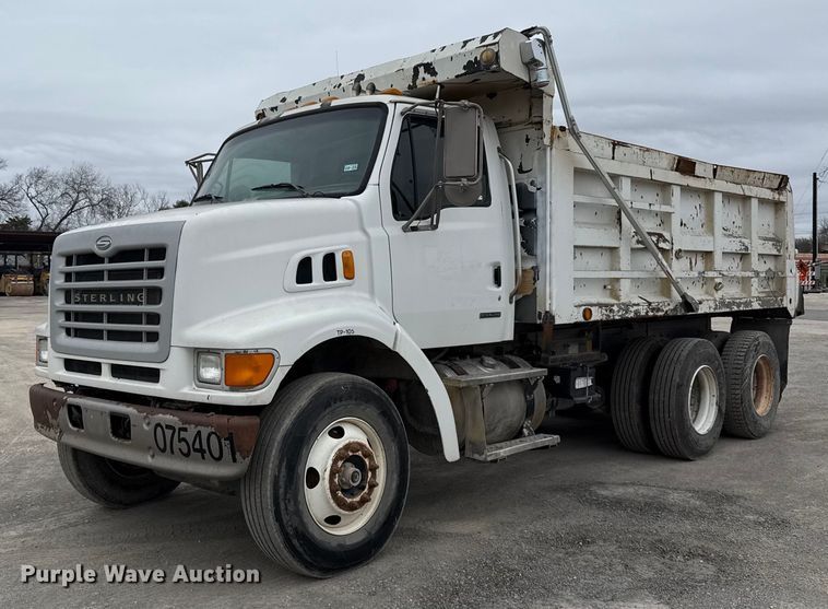 image for item EJ3417 2007 Sterling LT7500 dump truck