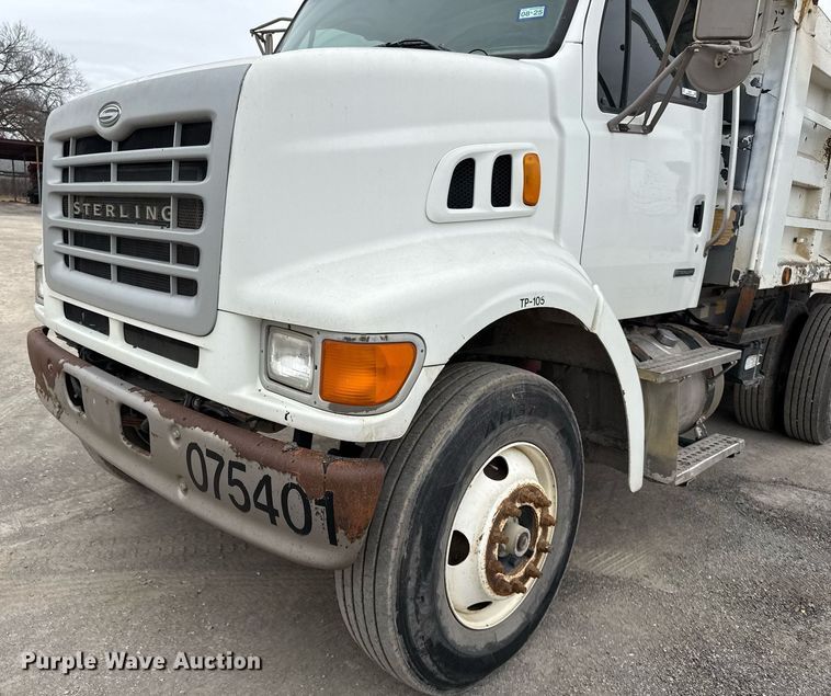 image for item EJ3417 2007 Sterling LT7500 dump truck