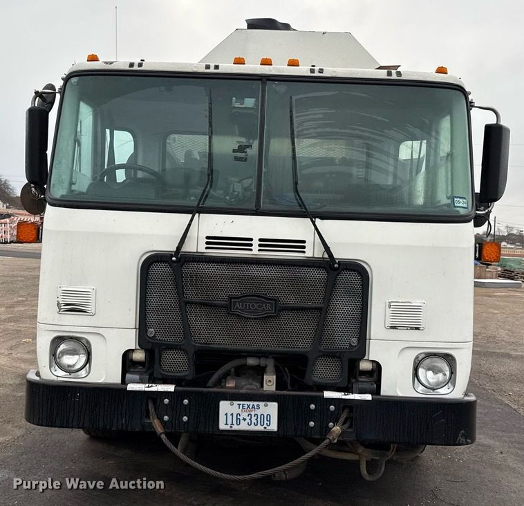 image for item EJ3418 2015 AutoCar ACX Xpeditor refuse truck