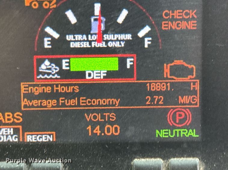 image for item EJ3418 2015 AutoCar ACX Xpeditor refuse truck