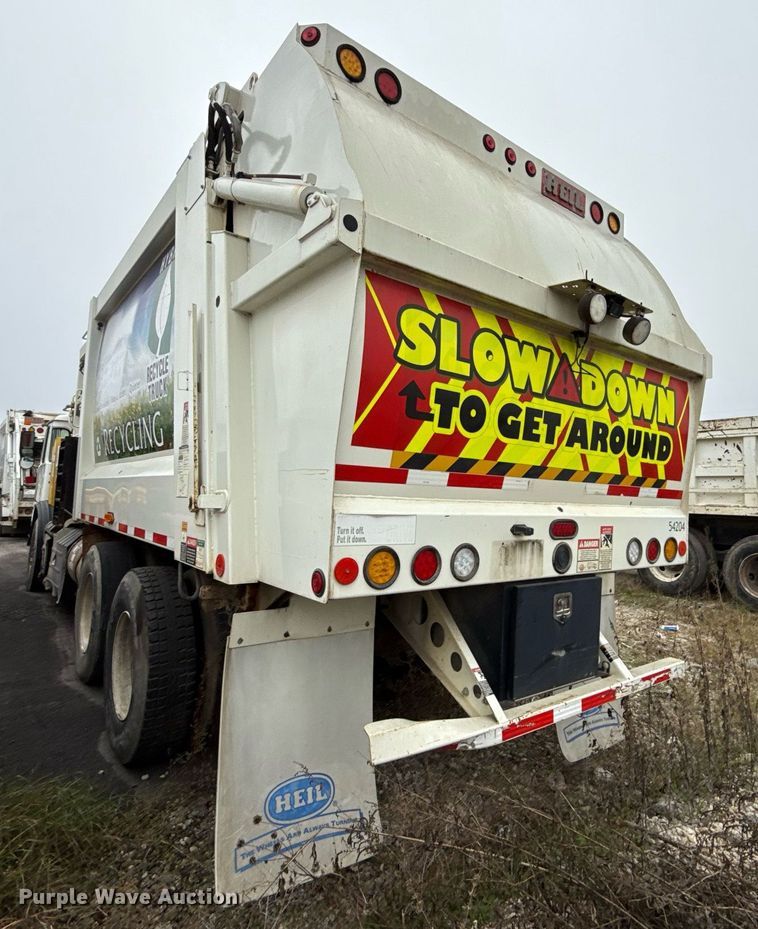 image for item EJ3419 2015 Autocar ACX Xpeditor refuse truck