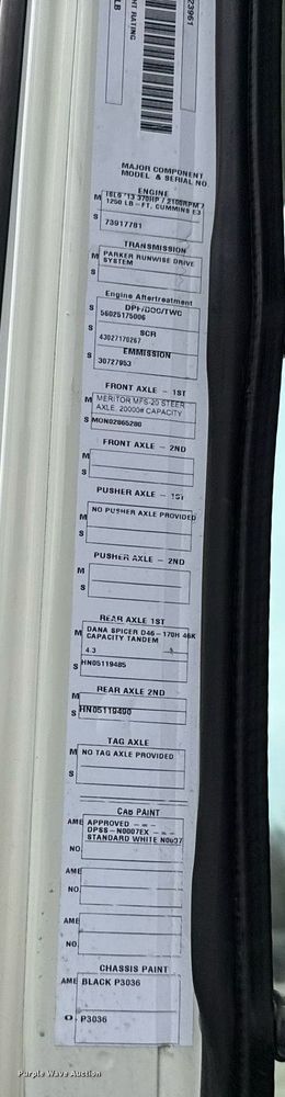 image for item EJ3420 2018 Autocar ACX Xpeditor refuse truck