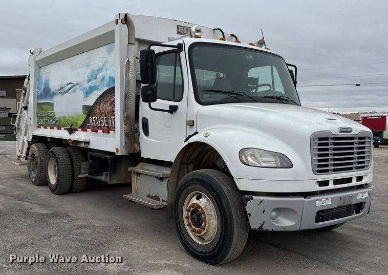 image for item EJ3422 2016 Freightliner Business Class M2 106 refuse truck