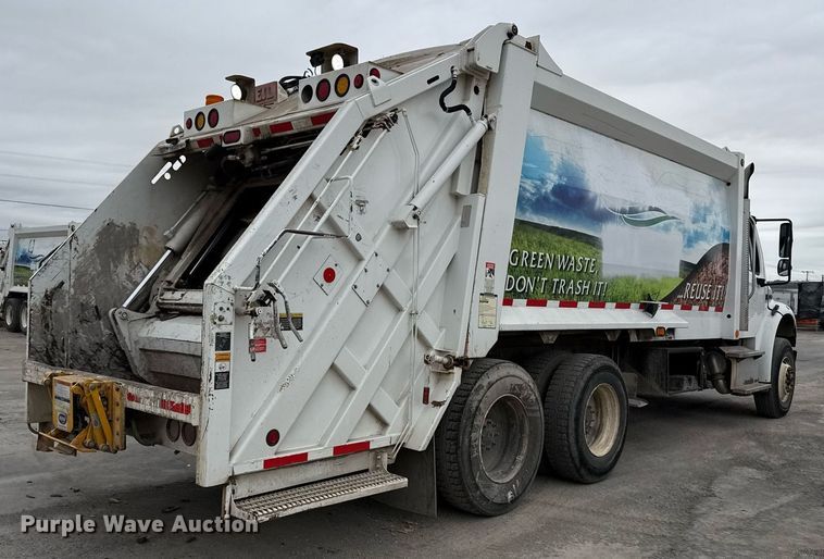 image for item EJ3422 2016 Freightliner Business Class M2 106 refuse truck
