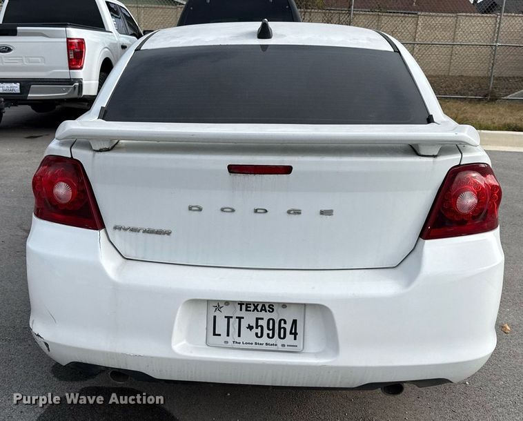 image for item EJ3426 2013 Dodge Avenger 