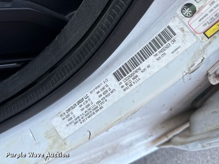 image for item EJ3426 2013 Dodge Avenger 