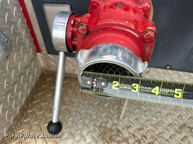 image for item EJ5310 1989 Pierce pumper fire truck