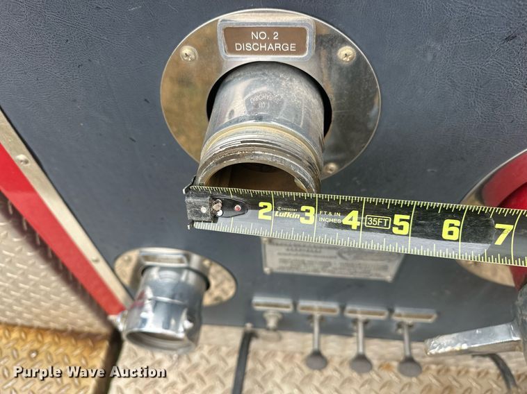 image for item EJ5310 1989 Pierce pumper fire truck