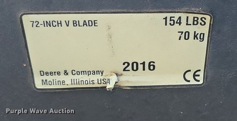 image for item EK6418 2016 John Deere  HPX Gator utility vehicle