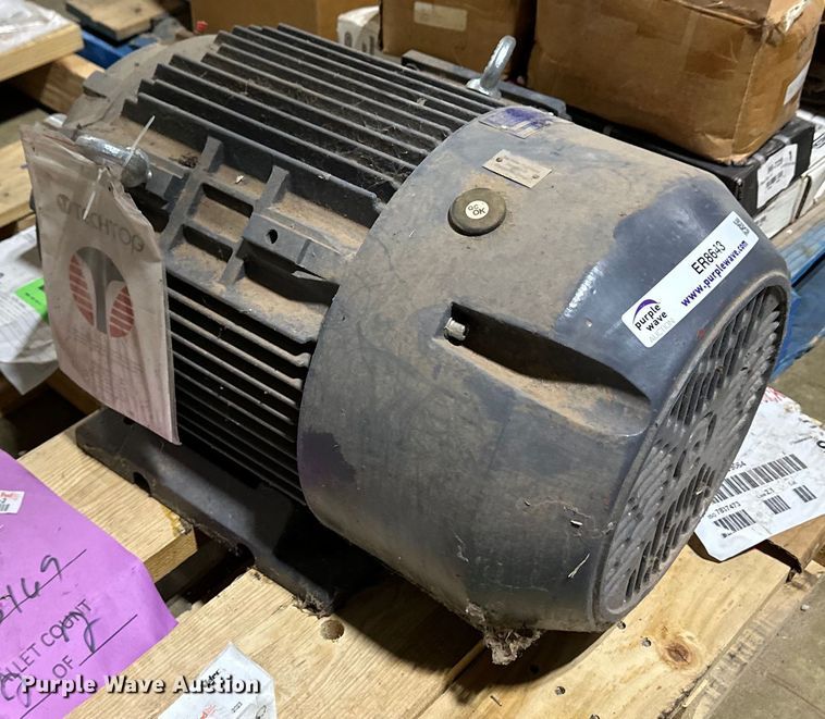 image for item ER8643 Techtop GR3-CI-TF-284T-4-BR-D-25 electric motor