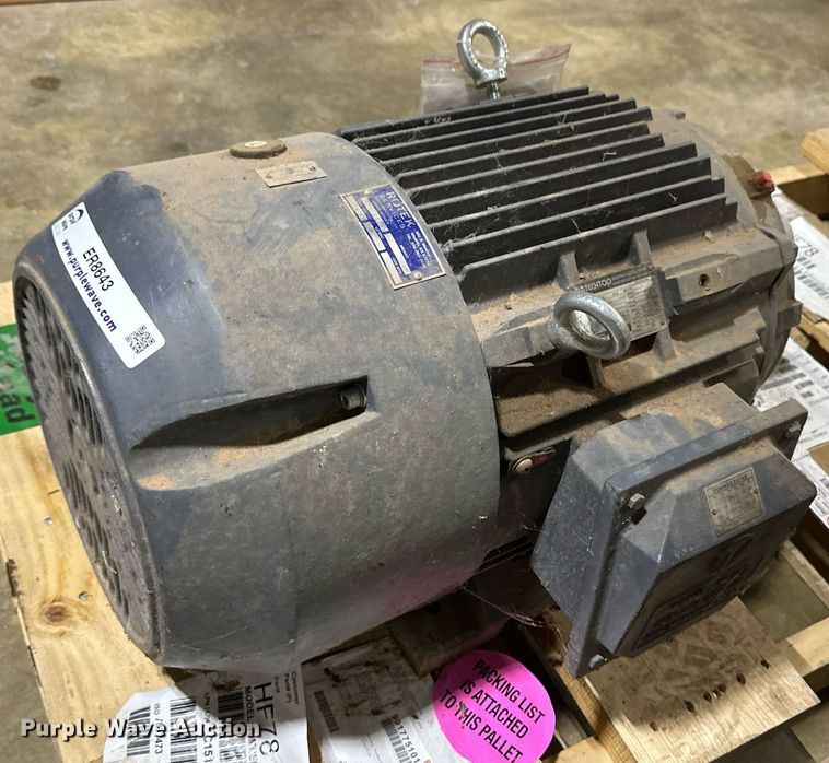 image for item ER8643 Techtop GR3-CI-TF-284T-4-BR-D-25 electric motor