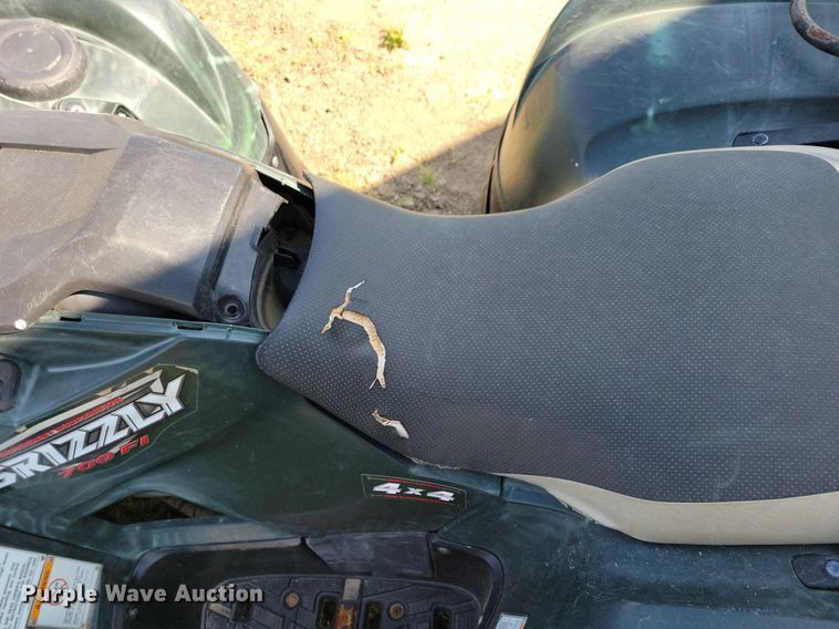 image for item JO9451 2009 Yamaha  Grizzly 700FI ATV