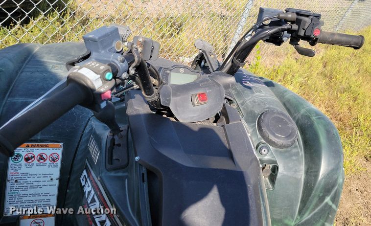image for item JO9451 2009 Yamaha  Grizzly 700FI ATV