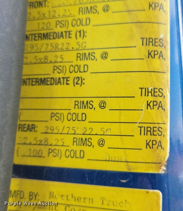 image for item KA9867 2005 International 7400 dump truck