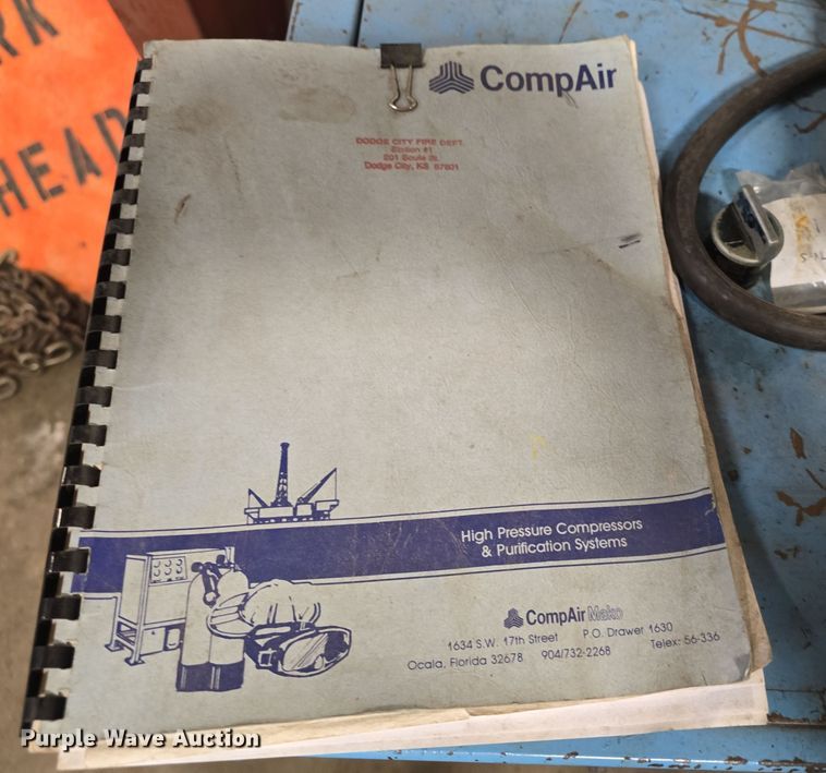 image for item NI9366 CompAir Mako breathing air compressor