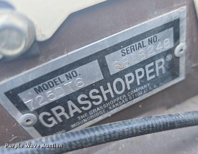 image for item NI9370 Grasshopper 725DT6 ZTR lawn mower