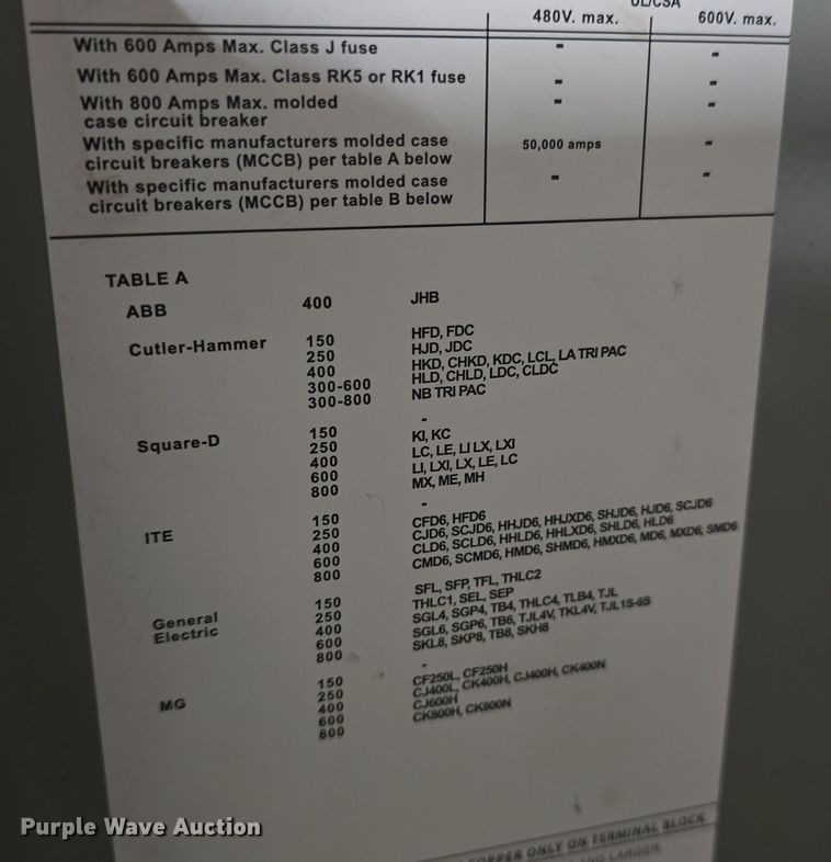 image for item NI9373 GE Zenith Controls transfer switch