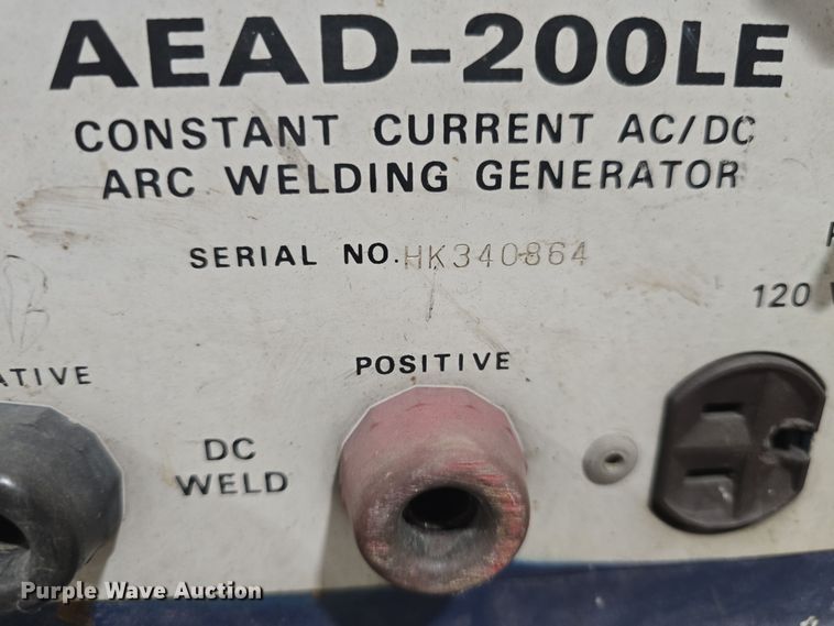 image for item NI9374 Miller AEAD-200LE welder/generator