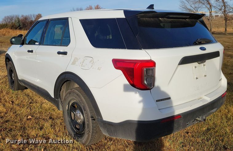 image for item OH9378 2020 Ford Explorer Police Interceptor SUV