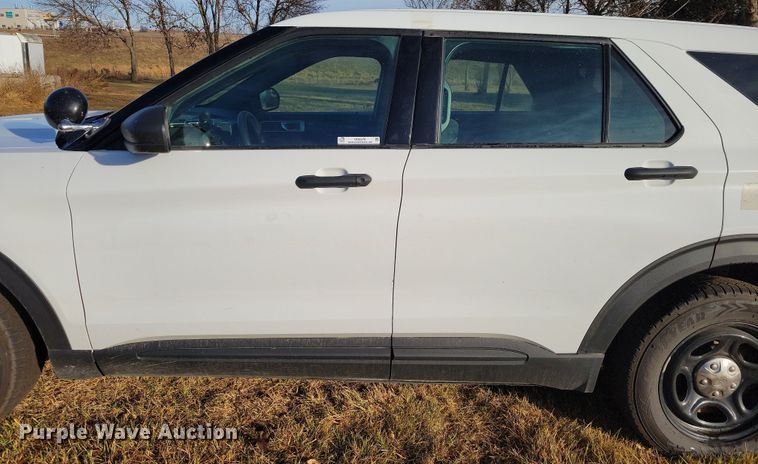 image for item OH9378 2020 Ford Explorer Police Interceptor SUV