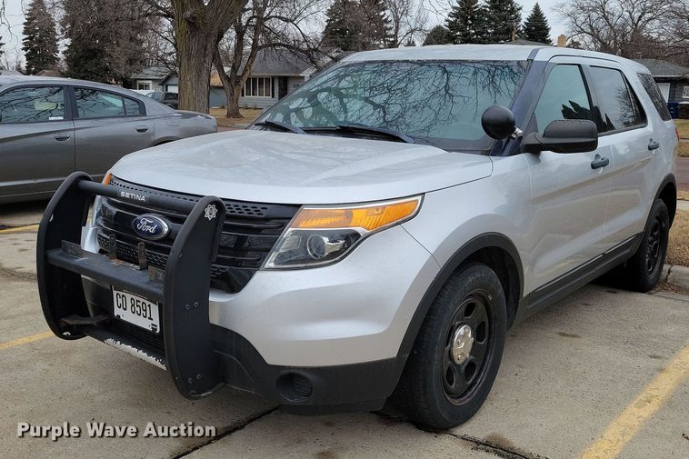 image for item OH9487 2013 Ford Explorer Police Interceptor  SUV