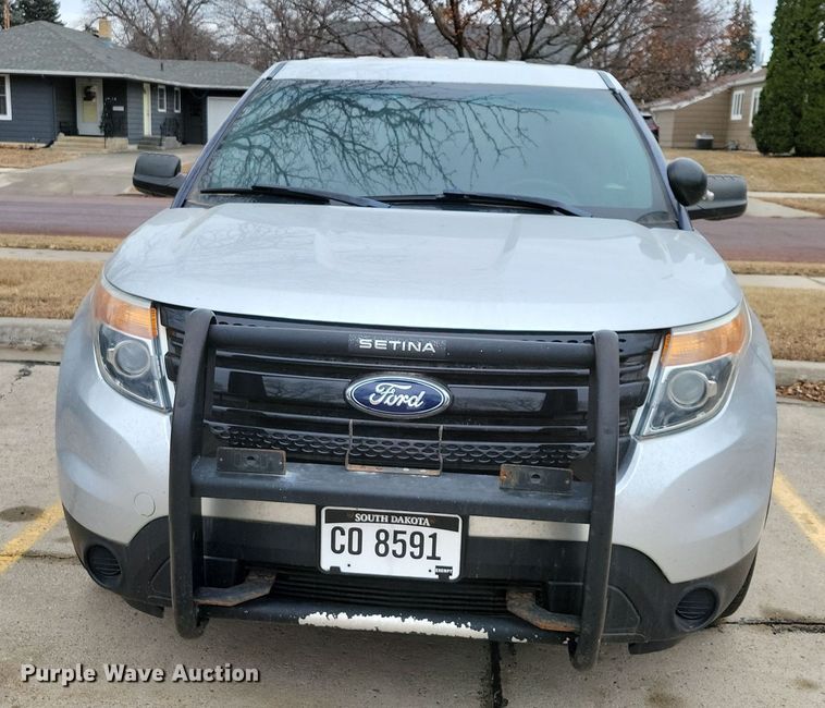 image for item OH9487 2013 Ford Explorer Police Interceptor  SUV