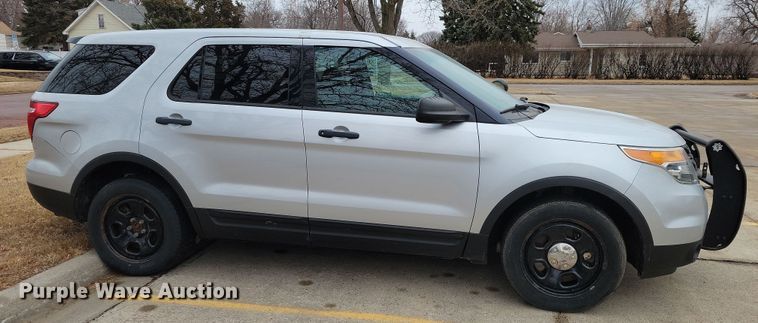 image for item OH9487 2013 Ford Explorer Police Interceptor  SUV