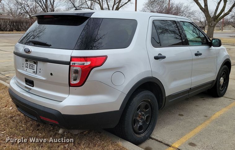 image for item OH9487 2013 Ford Explorer Police Interceptor  SUV