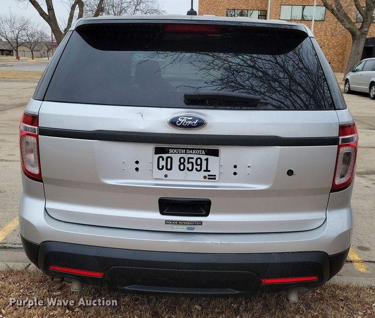 image for item OH9487 2013 Ford Explorer Police Interceptor  SUV