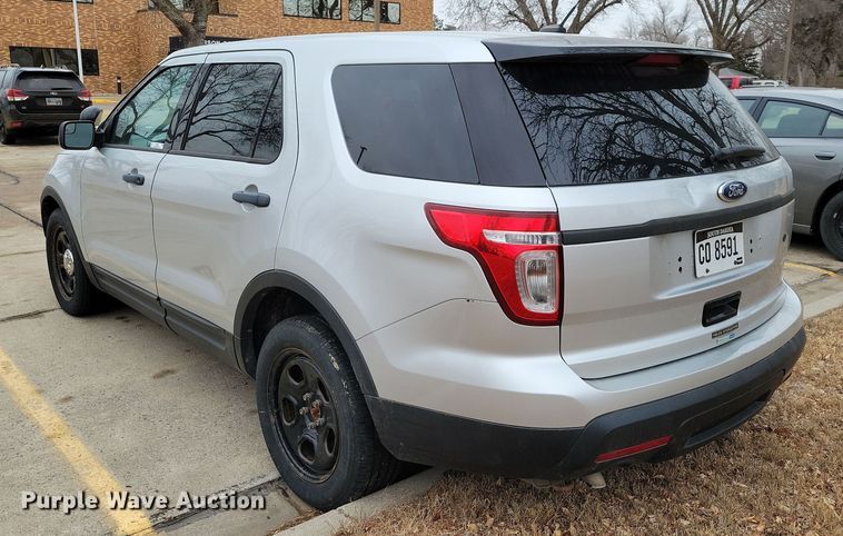 image for item OH9487 2013 Ford Explorer Police Interceptor  SUV