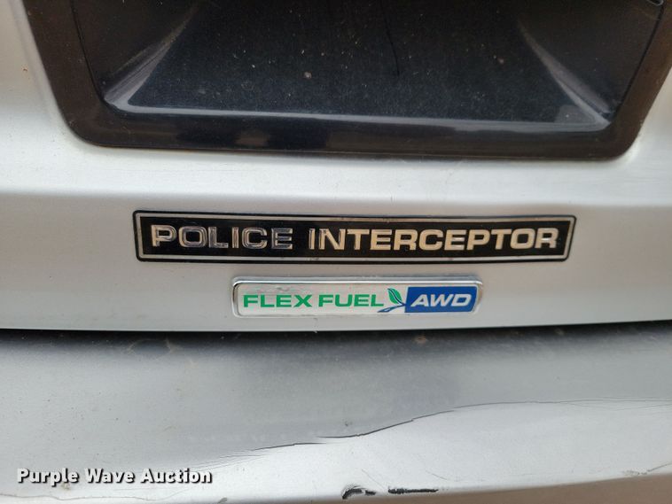 image for item OH9487 2013 Ford Explorer Police Interceptor  SUV