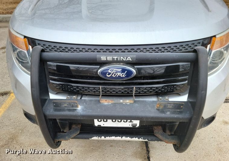 image for item OH9487 2013 Ford Explorer Police Interceptor  SUV