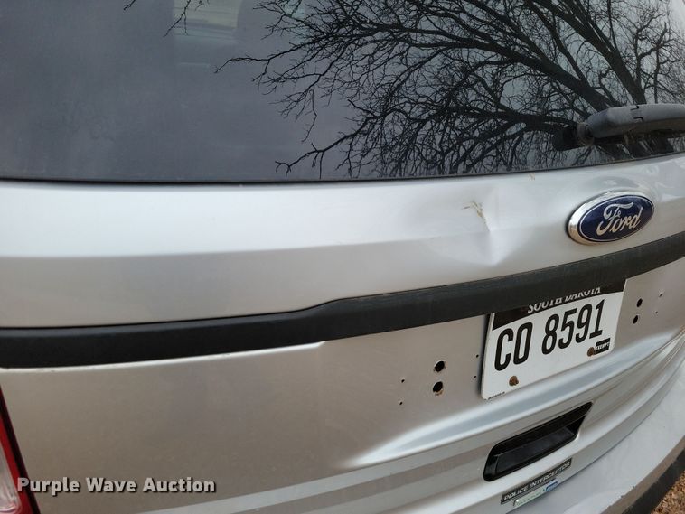 image for item OH9487 2013 Ford Explorer Police Interceptor  SUV