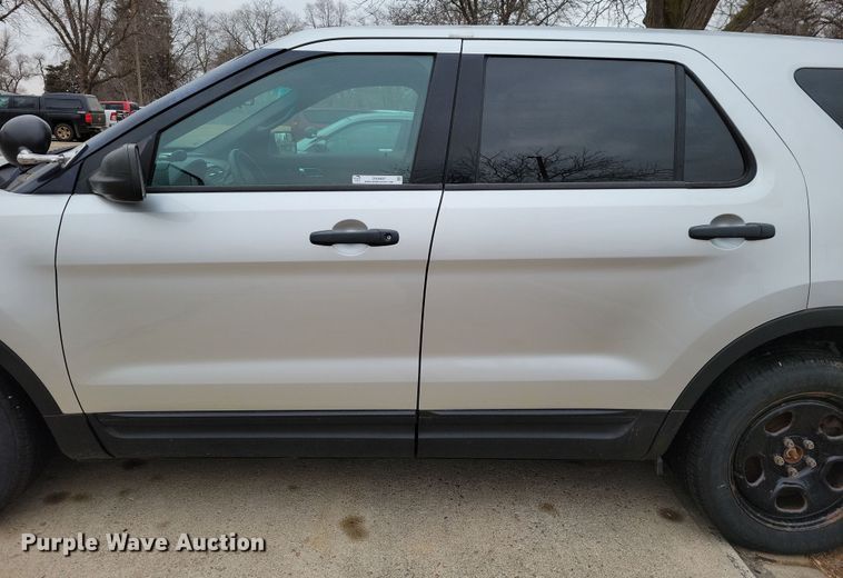 image for item OH9487 2013 Ford Explorer Police Interceptor  SUV