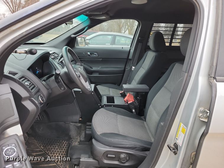 image for item OH9487 2013 Ford Explorer Police Interceptor  SUV