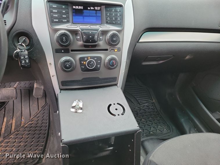 image for item OH9487 2013 Ford Explorer Police Interceptor  SUV