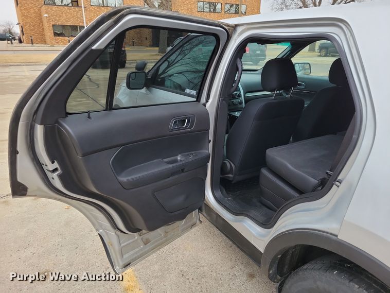 image for item OH9487 2013 Ford Explorer Police Interceptor  SUV