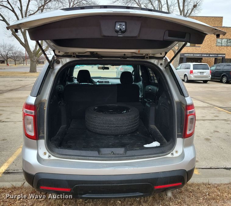 image for item OH9487 2013 Ford Explorer Police Interceptor  SUV