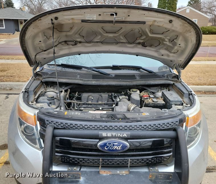 image for item OH9487 2013 Ford Explorer Police Interceptor  SUV