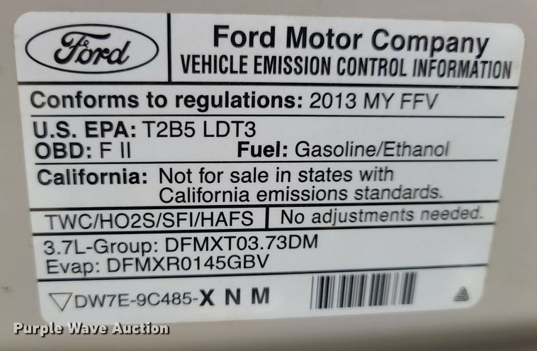 image for item OH9487 2013 Ford Explorer Police Interceptor  SUV