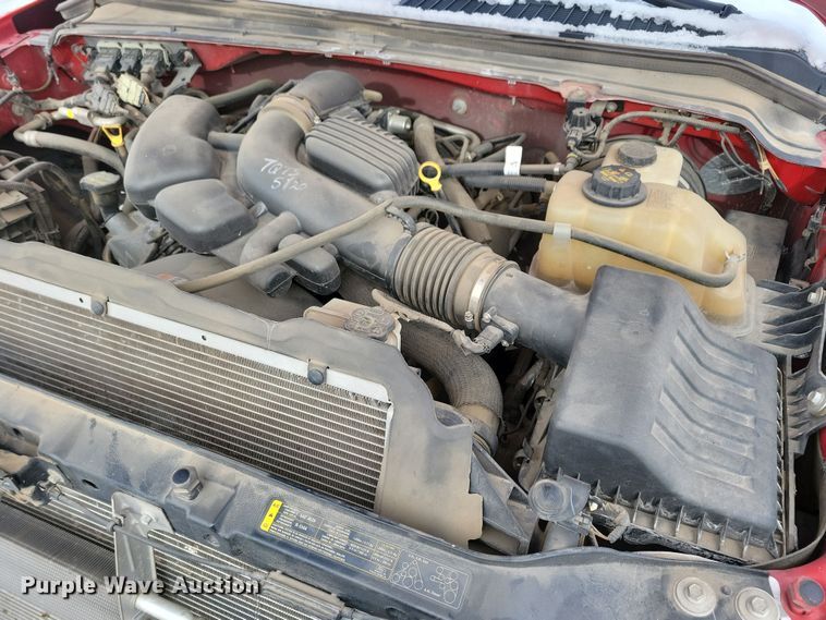 image for item OH9505 2010 Ford  F250 Super Duty flatbed pickup truck