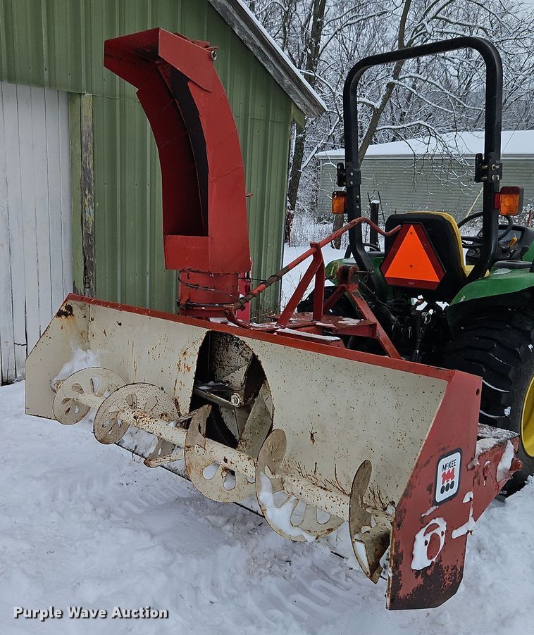 image for item DT7593 McKee Bros 620 Sno-lander snow blower