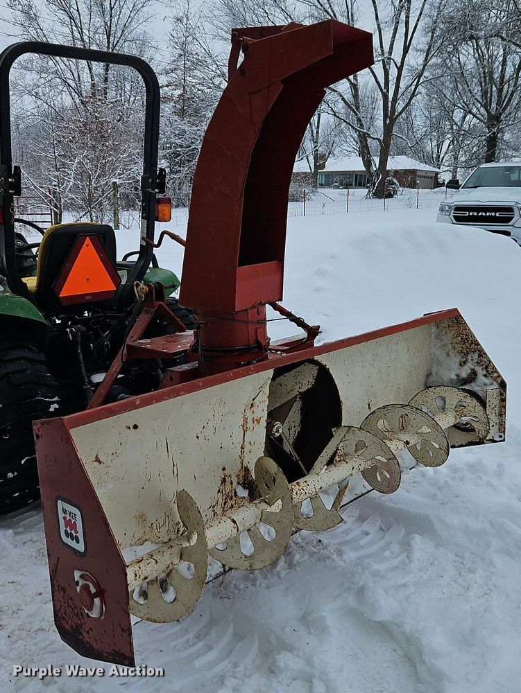 image for item DT7593 McKee Bros 620 Sno-lander snow blower