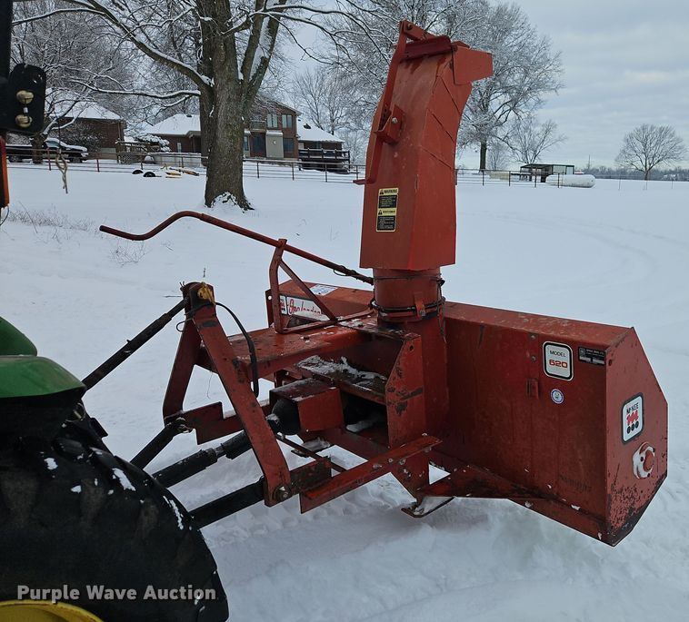 image for item DT7593 McKee Bros 620 Sno-lander snow blower
