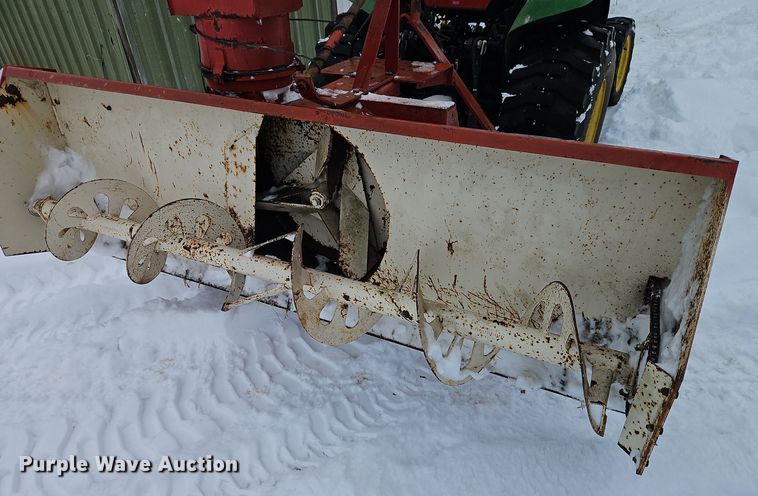 image for item DT7593 McKee Bros 620 Sno-lander snow blower