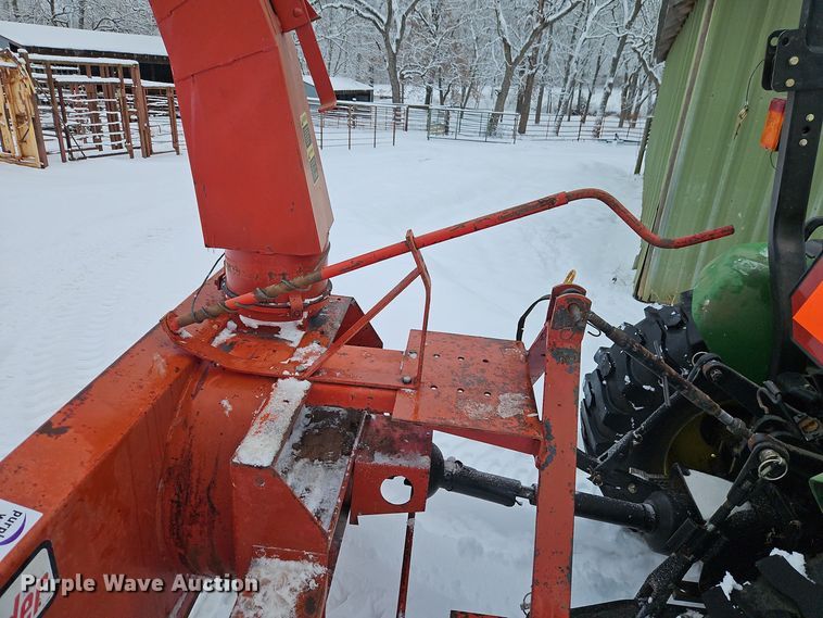 image for item DT7593 McKee Bros 620 Sno-lander snow blower