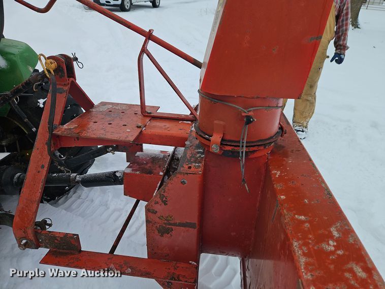 image for item DT7593 McKee Bros 620 Sno-lander snow blower