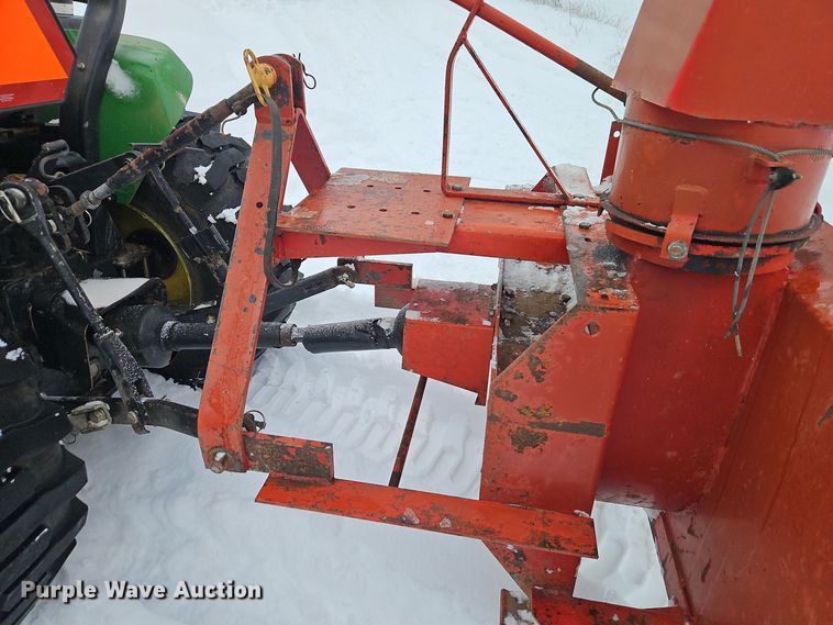 image for item DT7593 McKee Bros 620 Sno-lander snow blower